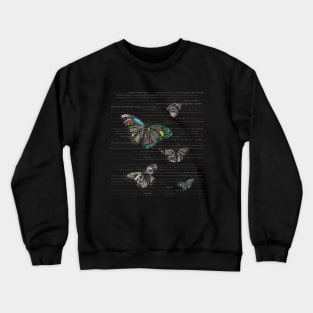 Butterflies. Crewneck Sweatshirt